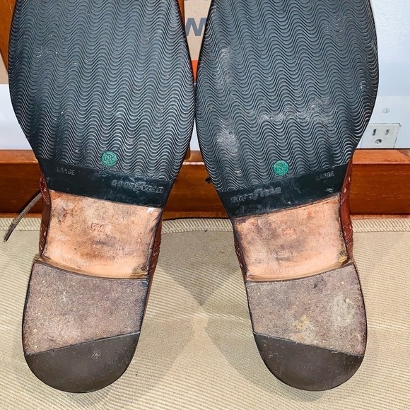 Oliver Francois Ausoni Wingtip Leather Oxfords. - Picture 6 of 14